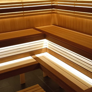Сауна в загородном частном доме. Сауна в загородном частном доме.