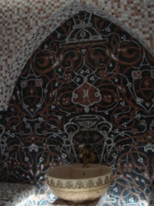 Отделка мозаикой хамам