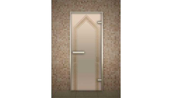 Дверь для хамам, ALDO, Хамам Лайт, серия Чайхана бронза в Новосибирске