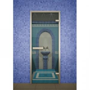 Дверь для хамам, ALDO, Хамам Лайт, стекло прозрачное