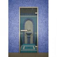 Дверь для хамам, ALDO, Хамам Лайт, стекло прозрачное